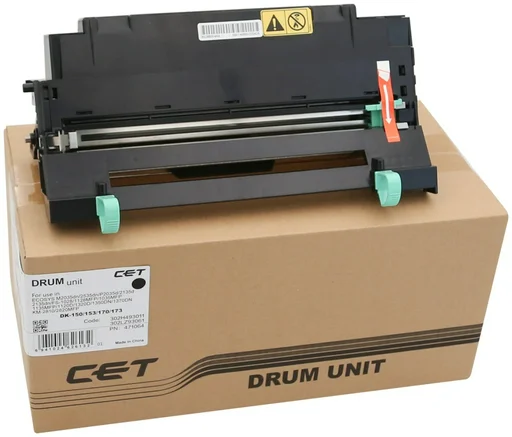 Драм-юнит, CET, CET471064, DK-150/170, Для принтеров KYOCERA ECOSYS M2035dn/P2035d/2135d/FS-1128MFP/FS-1035MFP, 100000 страниц.