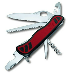 Нож швейцарский Victorinox Forester One-Hand 0.8361.MWCB1 черно-красный