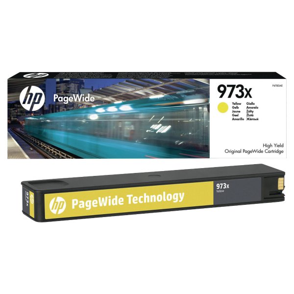 Картридж HP F6T83AE желтый
