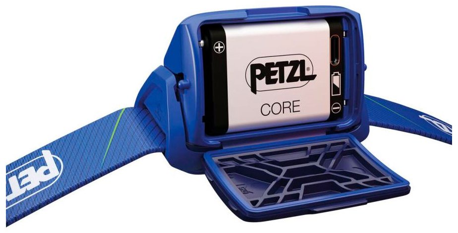 Фонарь Petzl E067AB01 налобный синий