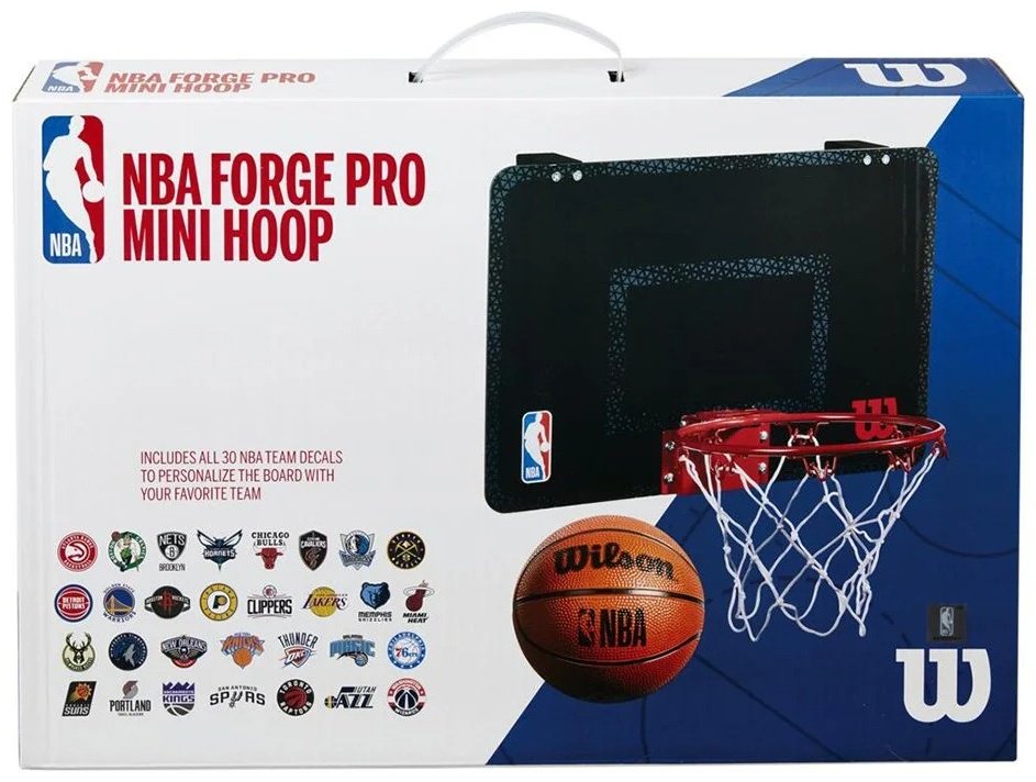 Мяч Wilson NBA Forge Team Mini Hoop WTBA3001FRGNBA для баскетбола размер one size
