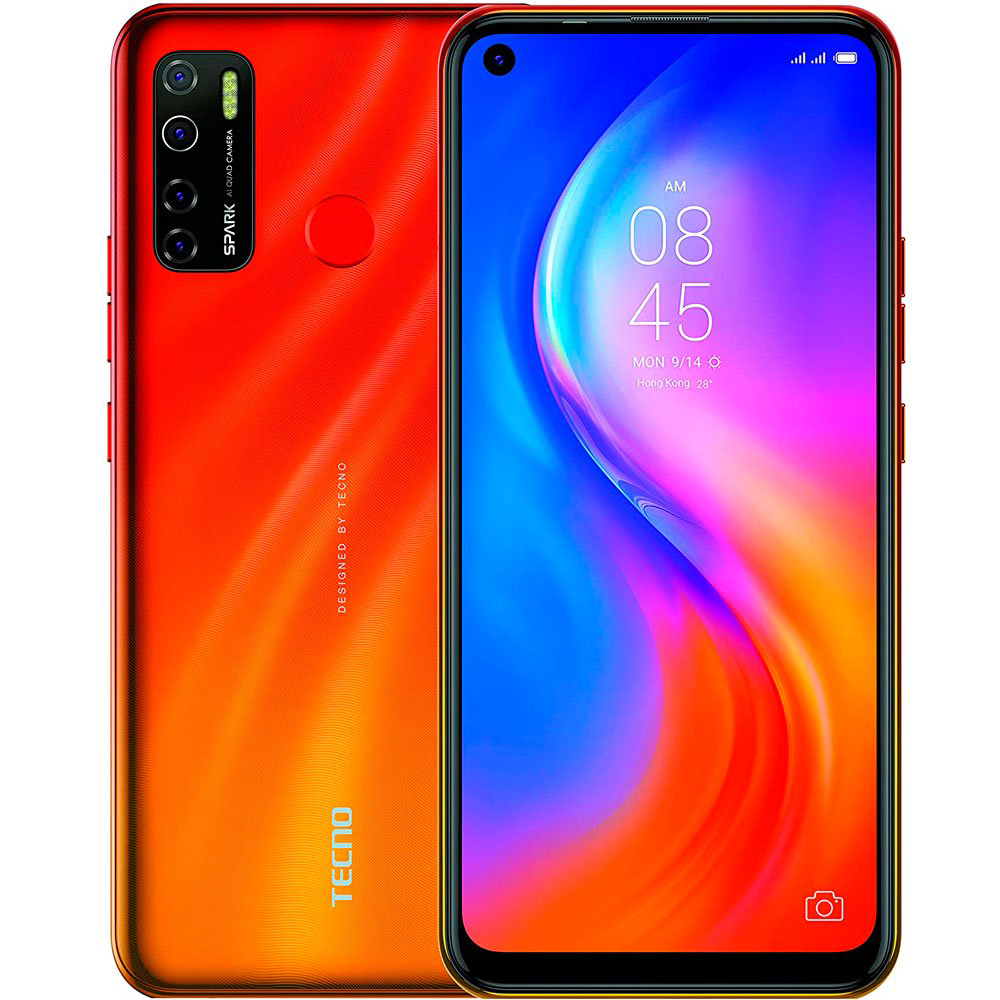 Смартфон Tecno Spark 5 Pro 64GB Spark Orange купить,NaN