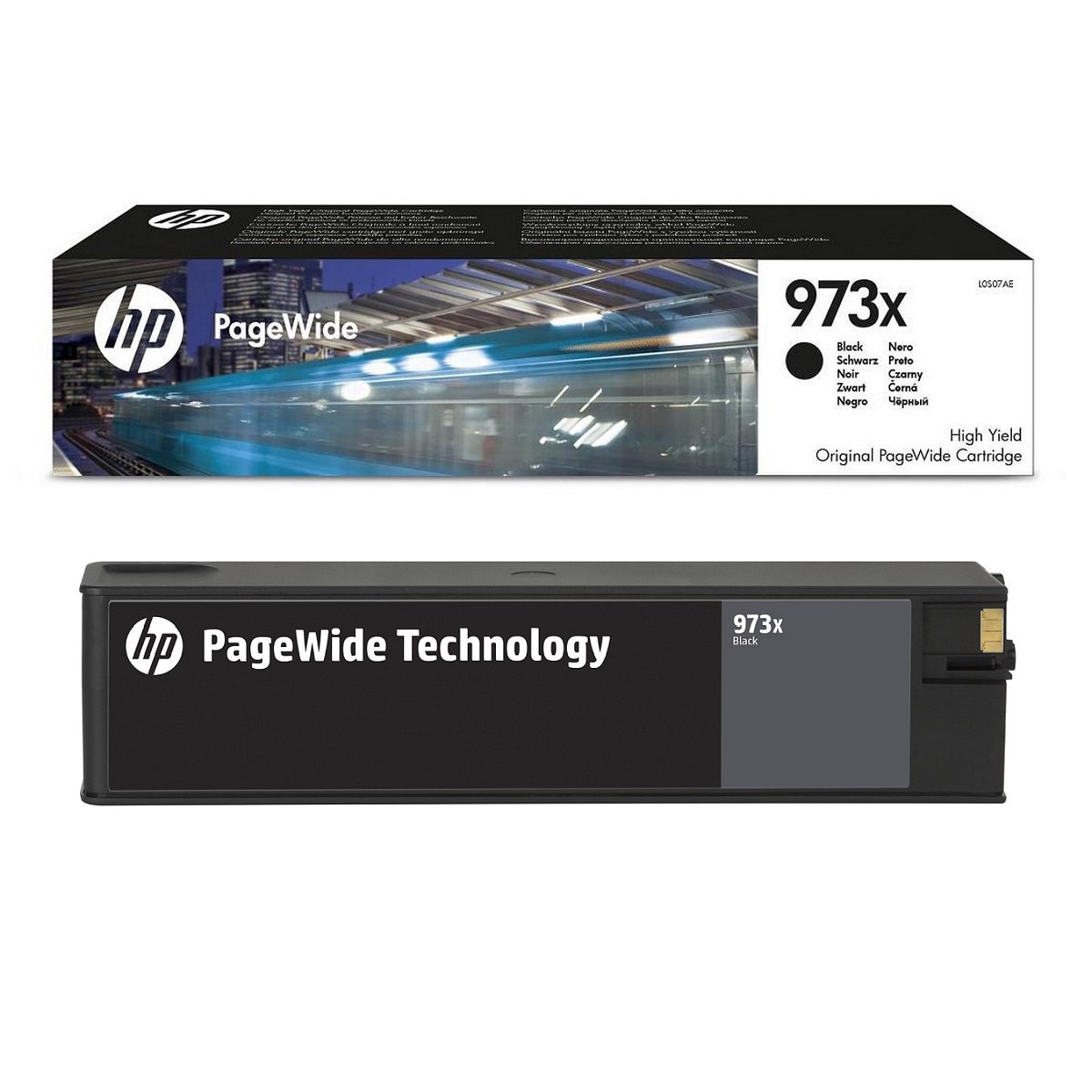Картридж HP L0S07AE черный