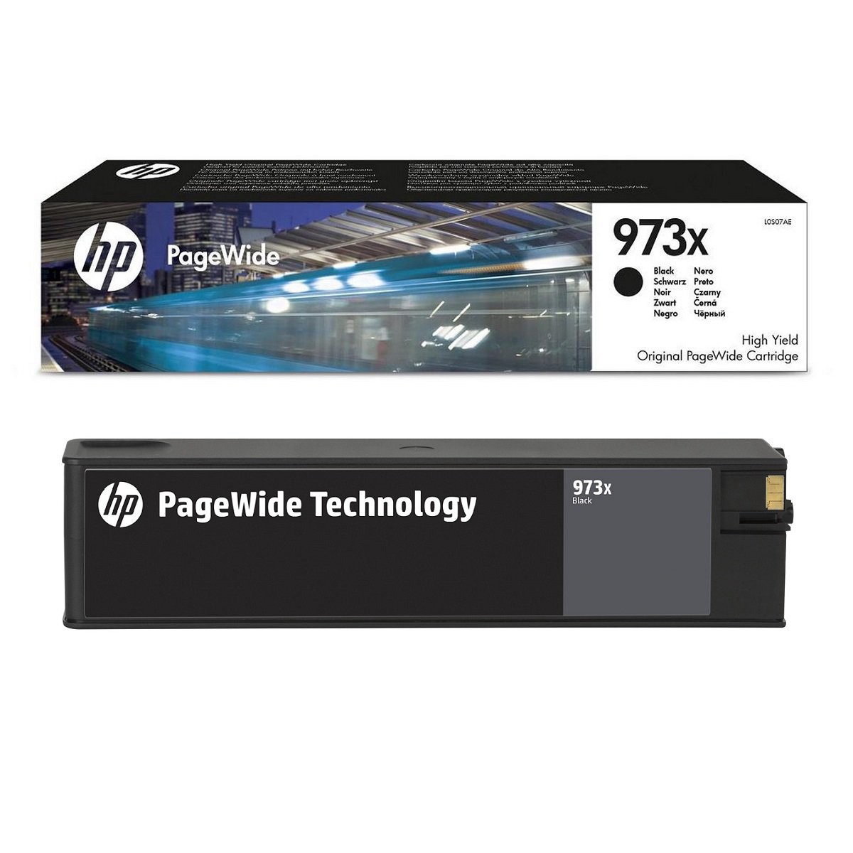 Картридж HP L0S07AE черный