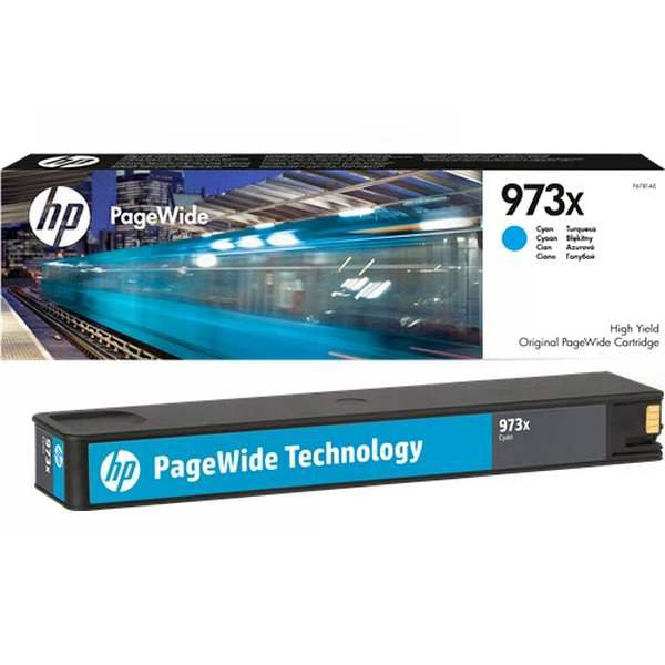 Картридж HP F6T81AE голубой