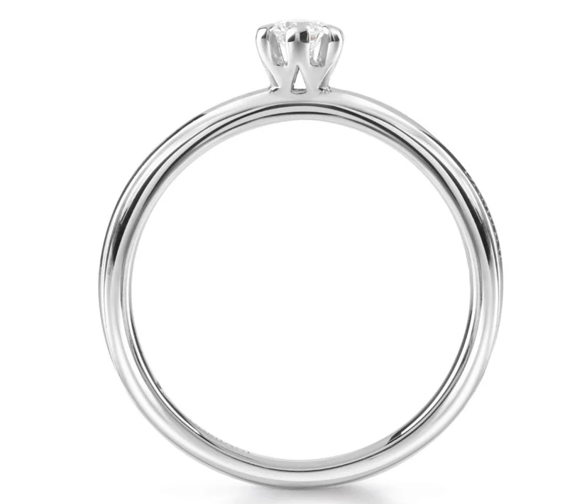 Кольцо Damiani Luce D 20089848 белое золото 15.5р 15.6гр купить,1480000