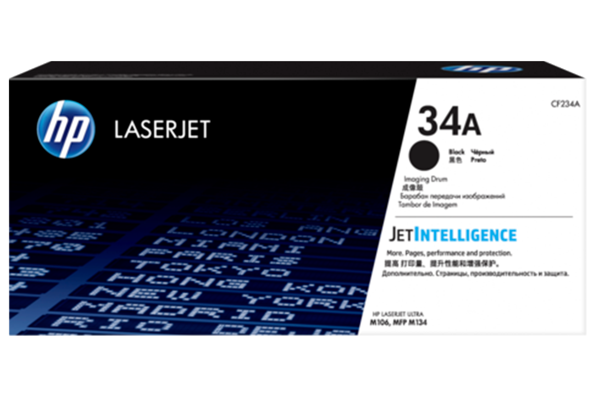 Картридж HP 34A CF234A черный купить,NaN
