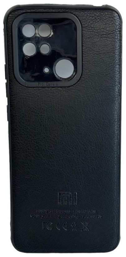 Чехол для Xiaomi Redmi 10C черный купить,1876