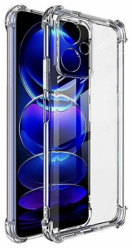 Чехол для Xiaomi Redmi Note 12 прозрачный - ForteMarket Чехол для Xiaomi Redmi Note 12 прозрачный купить,270