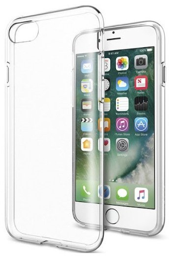 Чехол Deppa для Apple iPhone 7, iPhone 8, iPhone SE (2020) прозрачный купить,1689