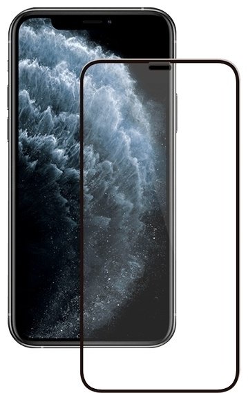 Deppa 2.5D Full Glue для Apple iPhone X/Xs/11 Pro черный