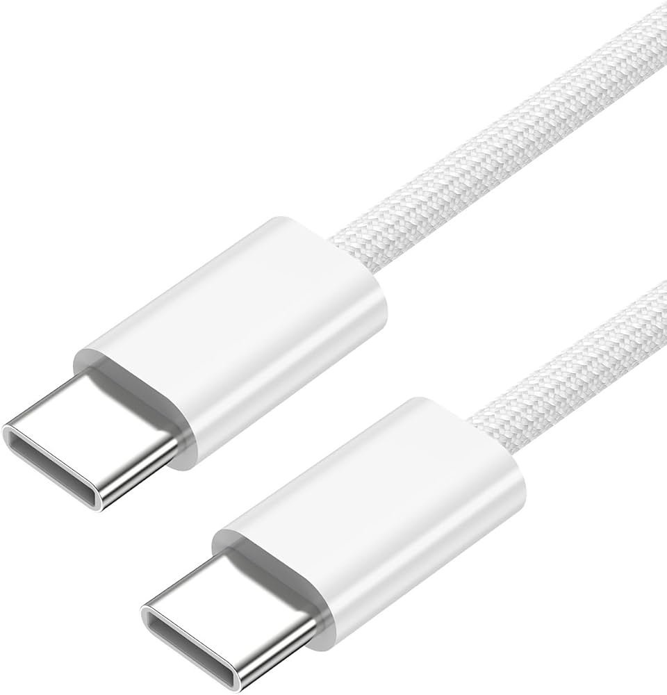 Кабель USB TypeC (M), 1 м, белый