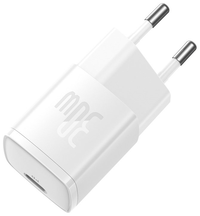Зарядное устройство Baseus Cube Pro GaN5 1C 30W белый