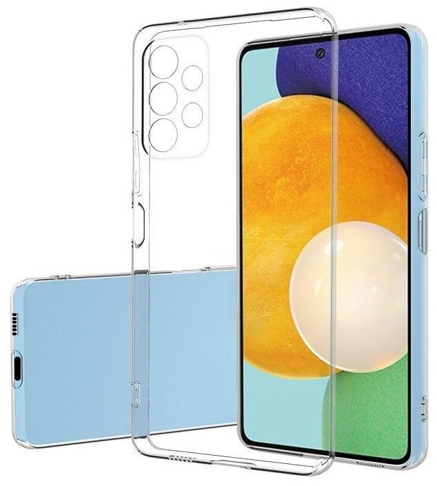 Чехол для Samsung Galaxy A13 прозрачный купить,630