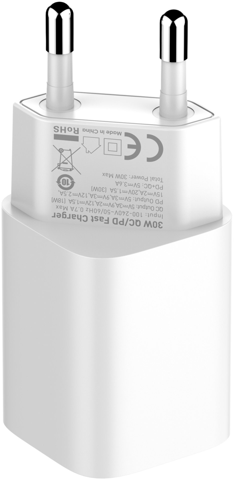 Зарядное устройство LDNIO A2317C Lightning, USB белый