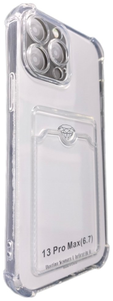 Чехол для Apple iPhone 13 Pro Max прозрачный - ForteMarket Чехол для Apple iPhone 13 Pro Max прозрачный купить,652