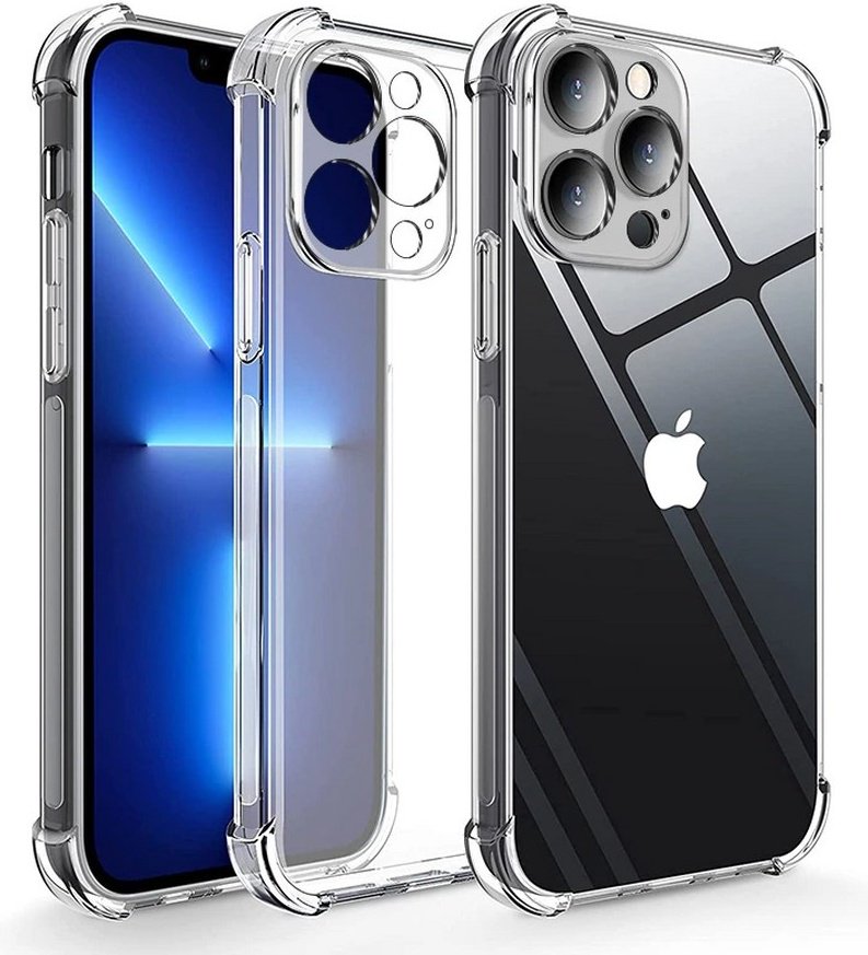 Чехол для Apple iPhone 13 Pro прозрачный - ForteMarket Чехол для Apple iPhone 13 Pro прозрачный купить,270