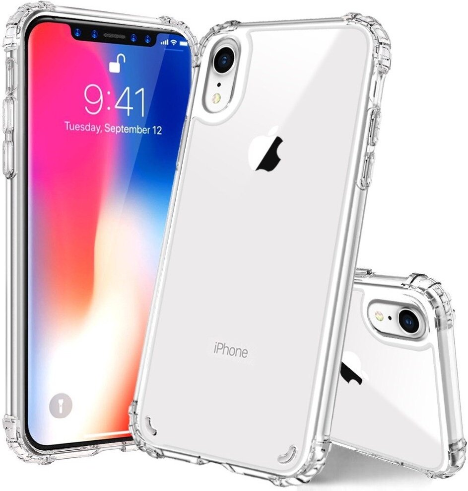 Чехол Edivia для Apple iPhone Xr прозрачный купить,1570