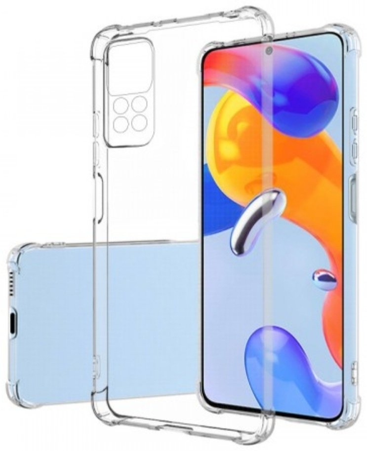 Чехол для Xiaomi Redmi Note 11 прозрачный - ForteMarket Чехол для Xiaomi Redmi Note 11 прозрачный купить,270