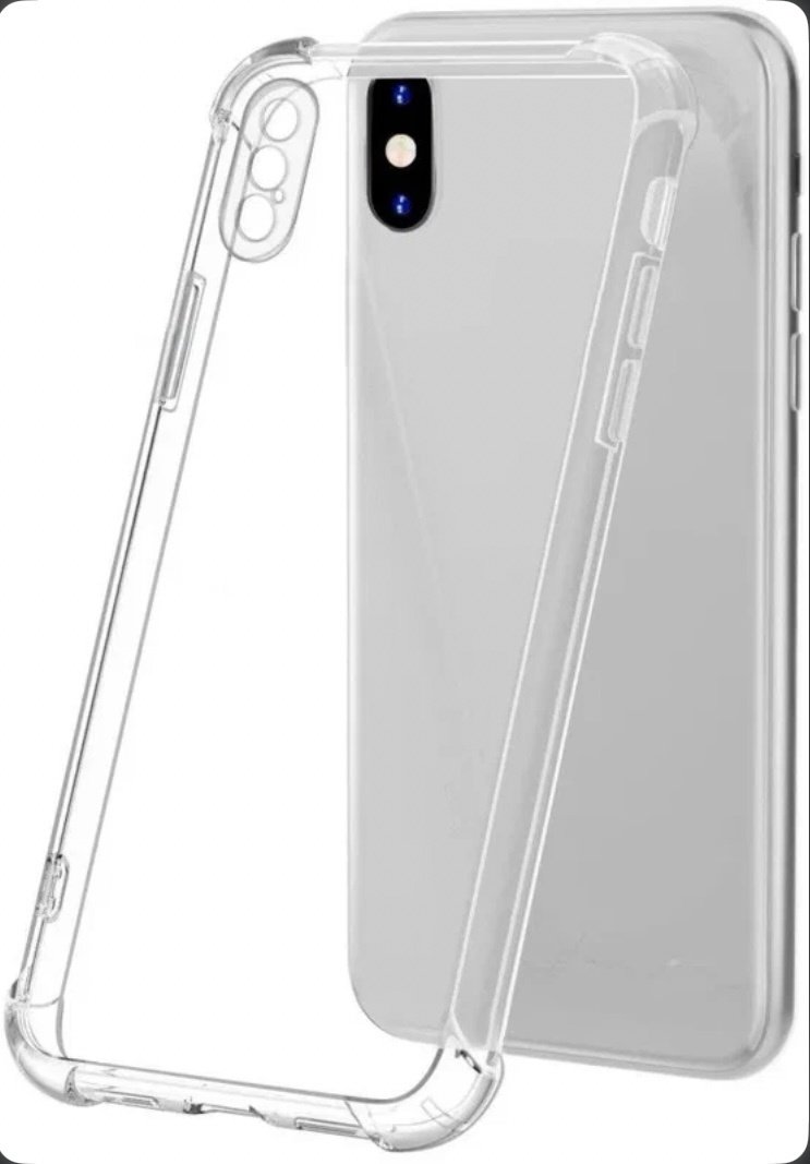 Чехол для Apple iPhone X, iPhone Xs прозрачный купить,1473