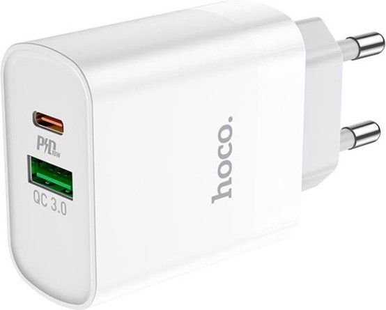 Зарядное устройство Hoco C80A Rapido PD20W + QC3.0 EU белый