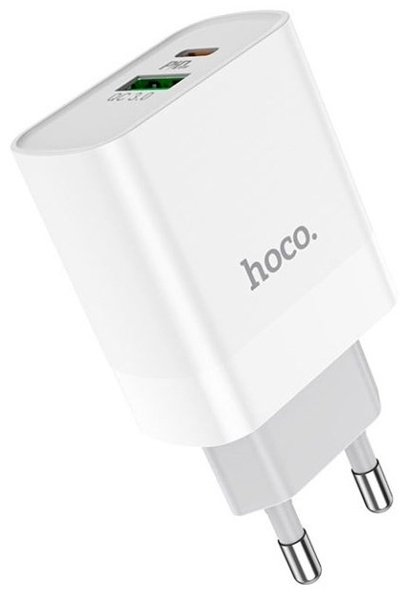 Зарядное устройство Hoco C80A Rapido PD20W + QC3.0 EU белый