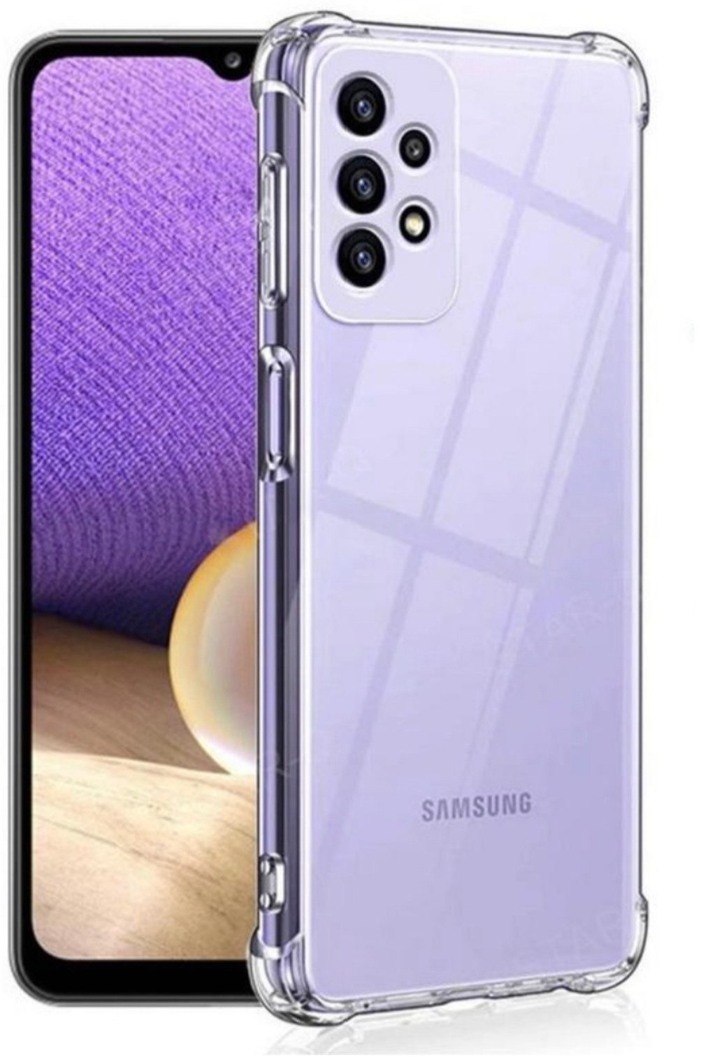 Чехол для Samsung Galaxy A13 прозрачный купить,270