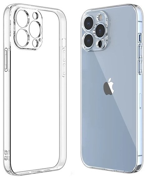 Чехол Acron для Apple iPhone 13 Pro Max прозрачный - ForteMarket Чехол Acron для Apple iPhone 13 Pro Max прозрачный купить,270
