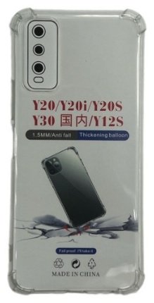 Чехол для Vivo Y12s, Y20, Y20i, Y20s прозрачный купить,271