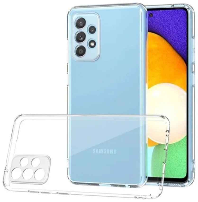 Чехол для Samsung Galaxy A52 прозрачный купить,270