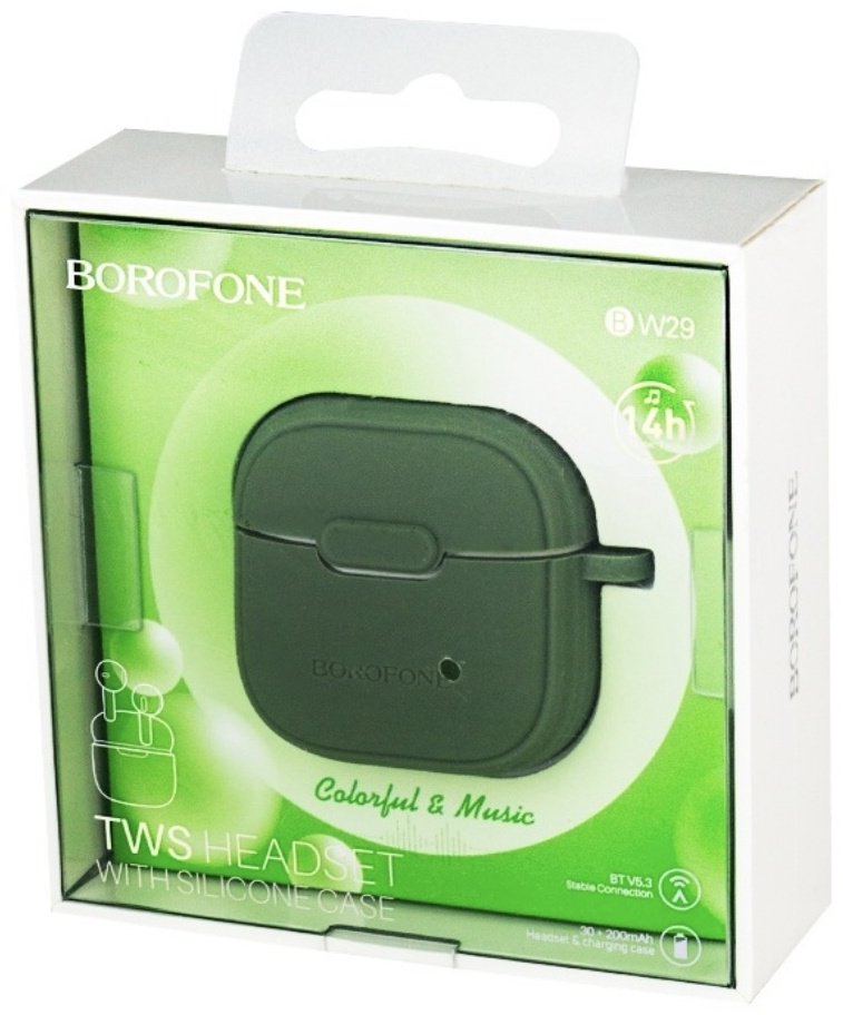 Наушники Borofone BW29 зеленый