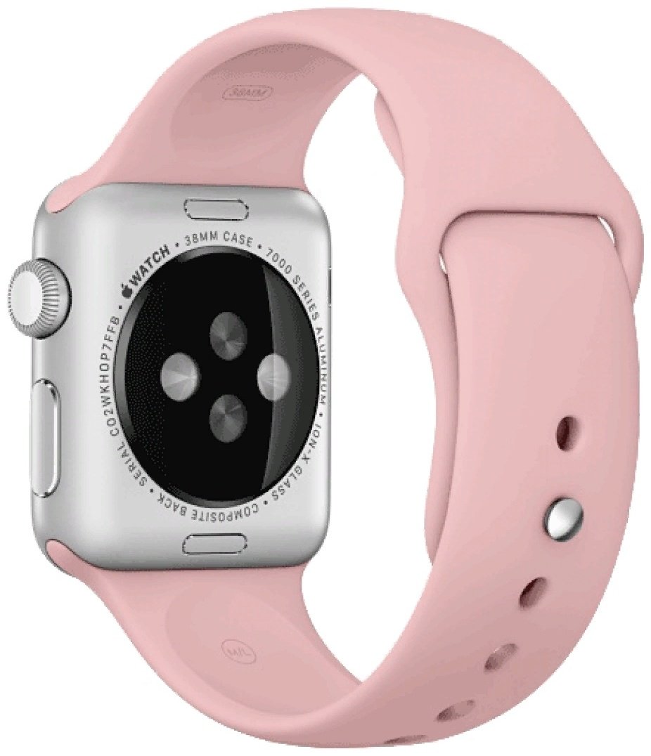 Ремешок для Apple Watch Series 4, Watch Series 5, Watch Series 6 розовый