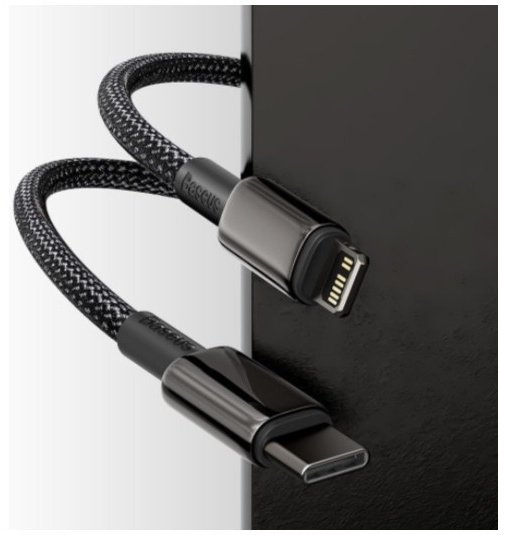 Кабель Baseus Lightning (M), 2 м, CATLWJ-A01 черный купить,4249