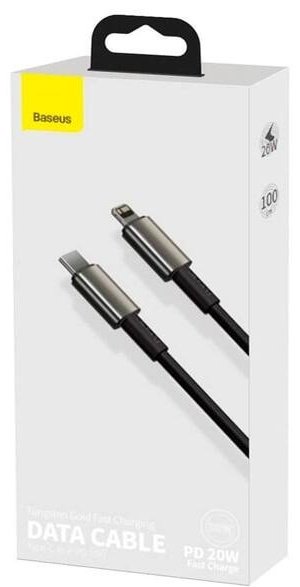 Кабель Baseus Lightning (M), 2 м, CATLWJ-A01 черный купить,4249