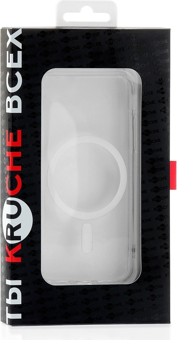 Чехол КRUЧЕ для Apple iPhone 12 Pro Max прозрачный купить,900