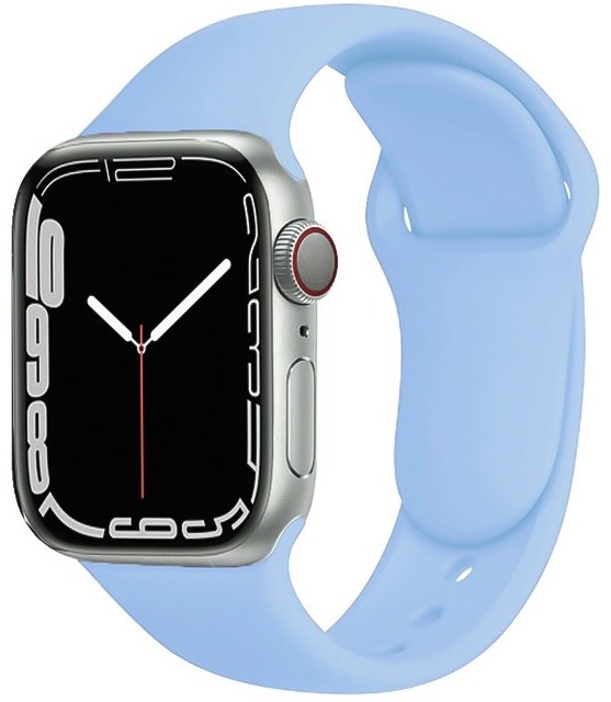 Ремешок для Apple Watch Series 4, Watch Series 5, Watch Series 6 голубой