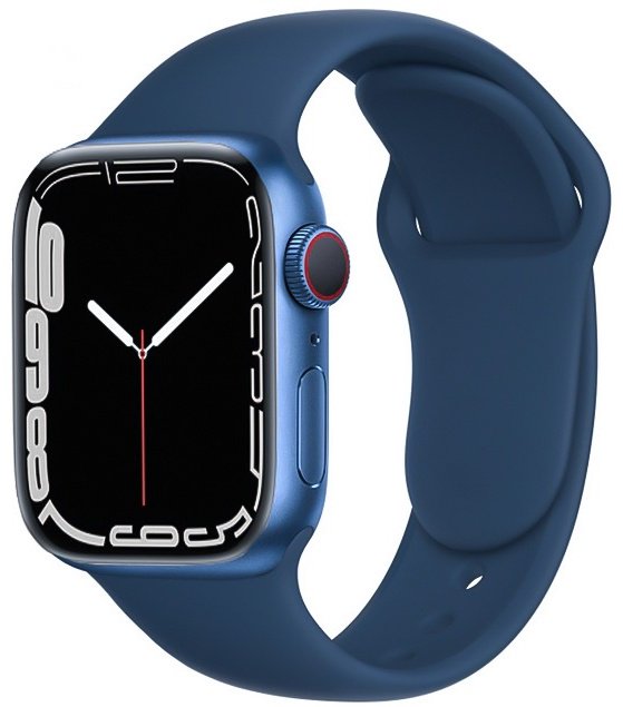 Ремешок для Apple Watch Series 4, Watch Series 5, Watch Series 6 синий