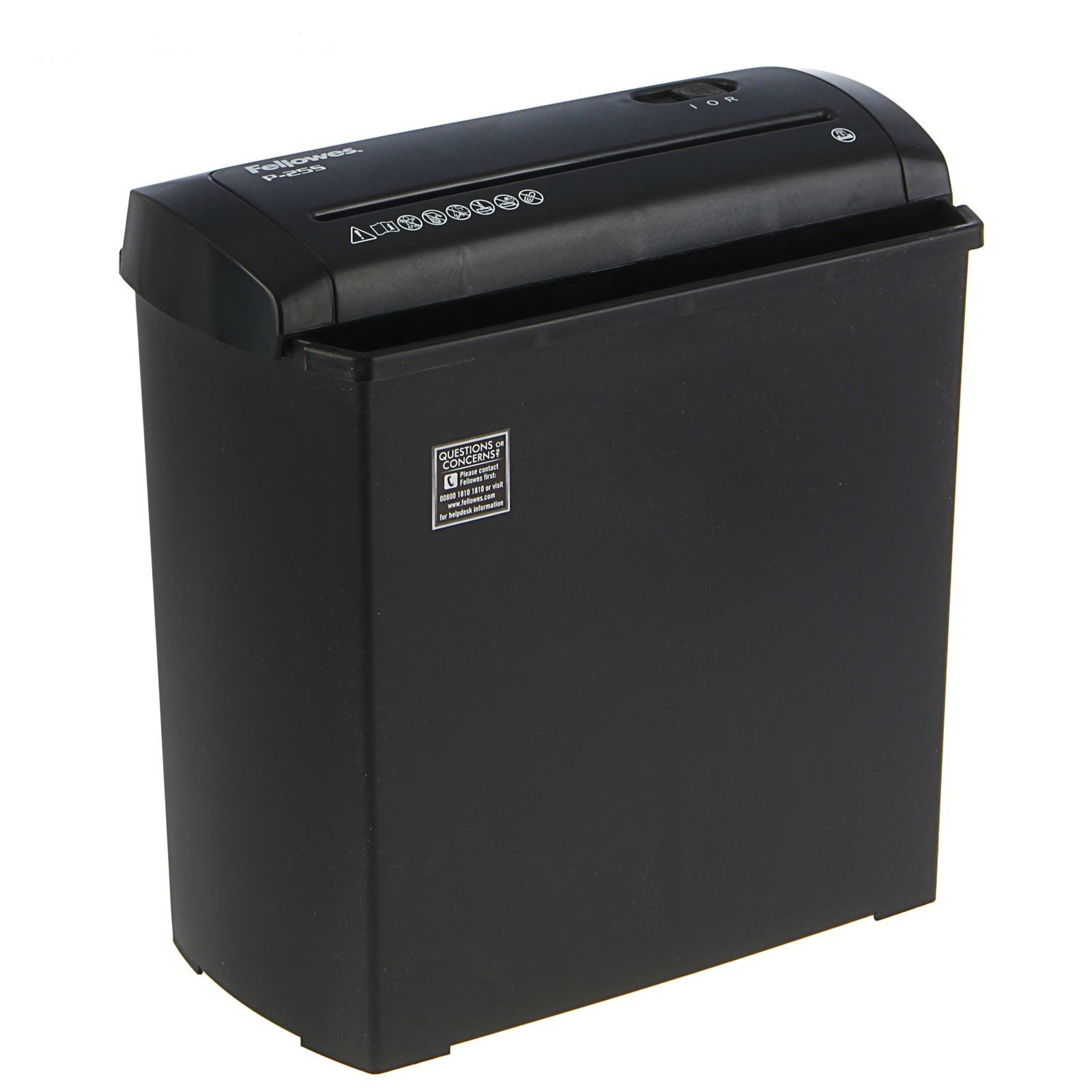 Шредер Fellowes Powershred P-25S черный