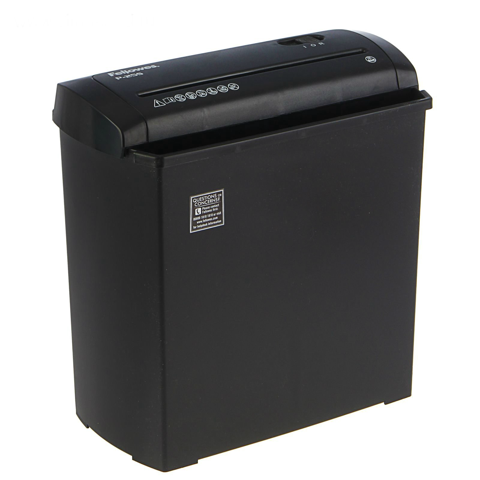 Шредер Fellowes Powershred P-25S черный