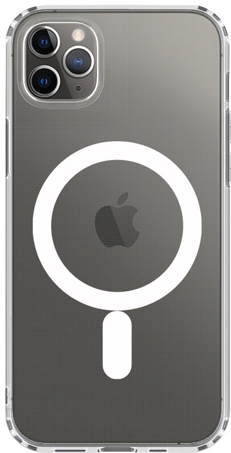 Чехол QLIFE для Apple iPhone 12, iPhone 12 Pro прозрачный - ForteMarket Чехол QLIFE для Apple iPhone 12, iPhone 12 Pro прозрачный купить,900