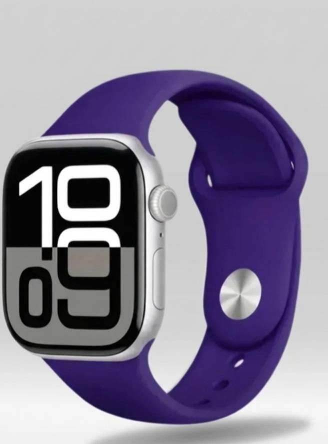 Ремешок для Apple Watch Series 4, Watch Series 5, Watch Series 6, Watch SE, Watch SE 2nd Gen фиолетовый