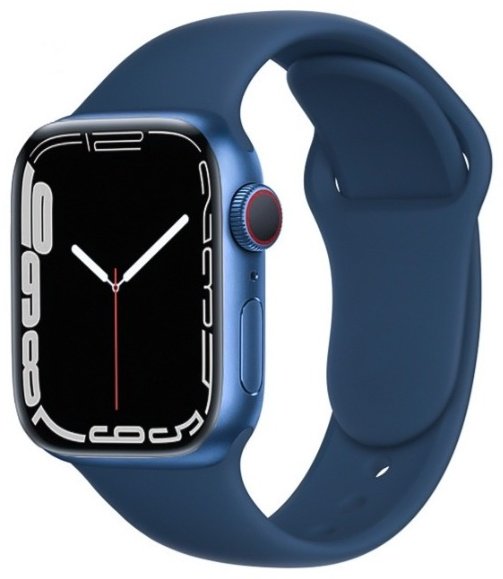 Ремешок для Apple Watch Series 4, Watch Series 5, Watch Series 6 синий