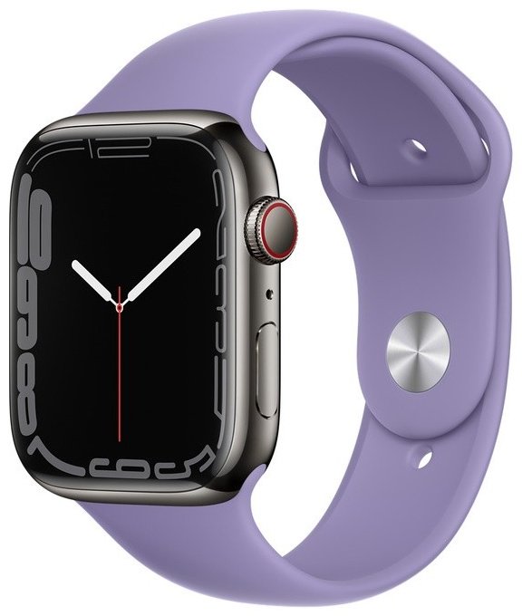 Ремешок для Apple Watch Series 7 сиреневый