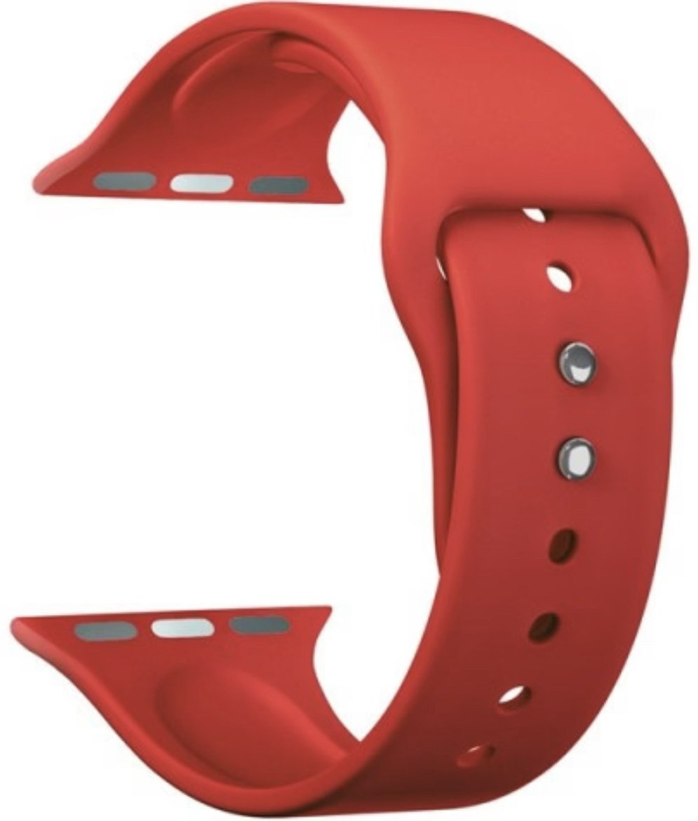 Ремешок для Apple Watch Series 7 красный