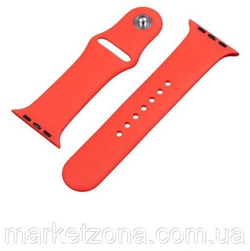 Ремешок для Apple Watch Series 7 красный