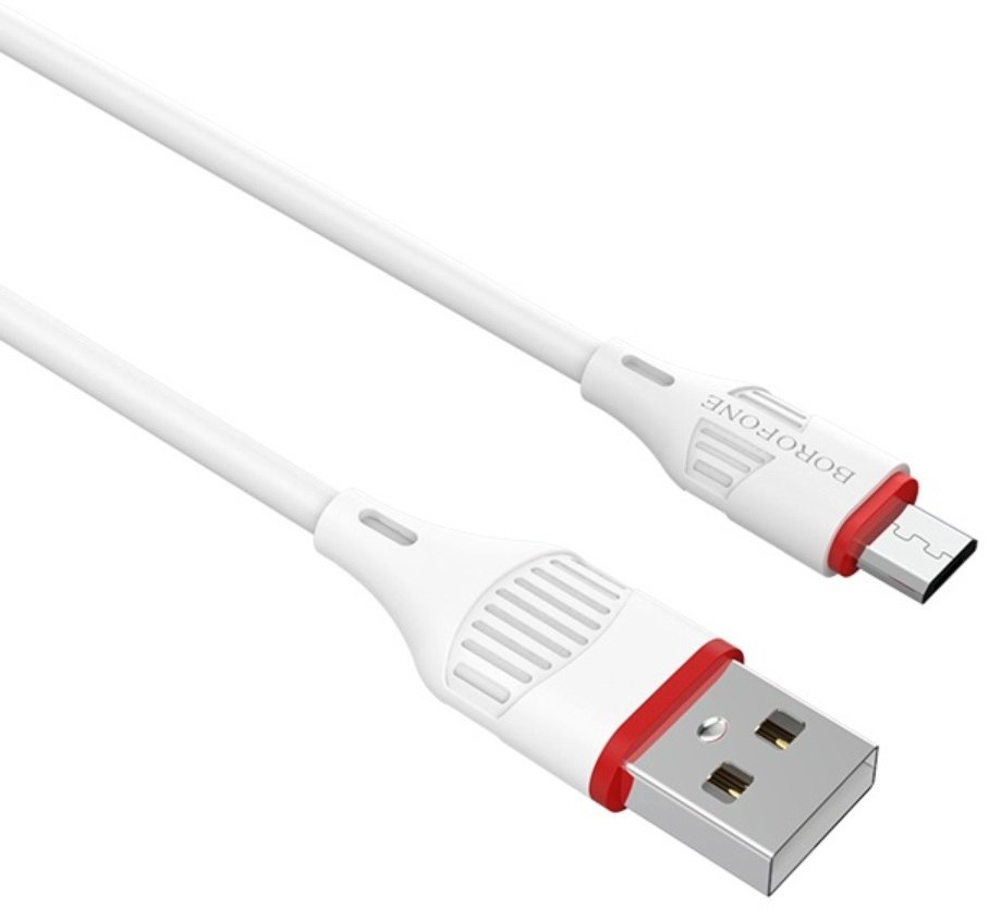 Кабель Borofone USB 2.0 (M), micro-USB 2.0 (M), 1 м, BX17m белый - ForteMarket Кабель Borofone USB 2.0 (M), micro-USB 2.0 (M), 1 м, BX17m белый купить,869