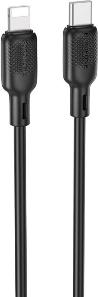 Кабель Borofone USB TypeC (M), Lightning, 1 м, BX113 черный купить,2571