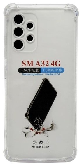 Чехол G-Case для Samsung Galaxy A32 прозрачный купить,270
