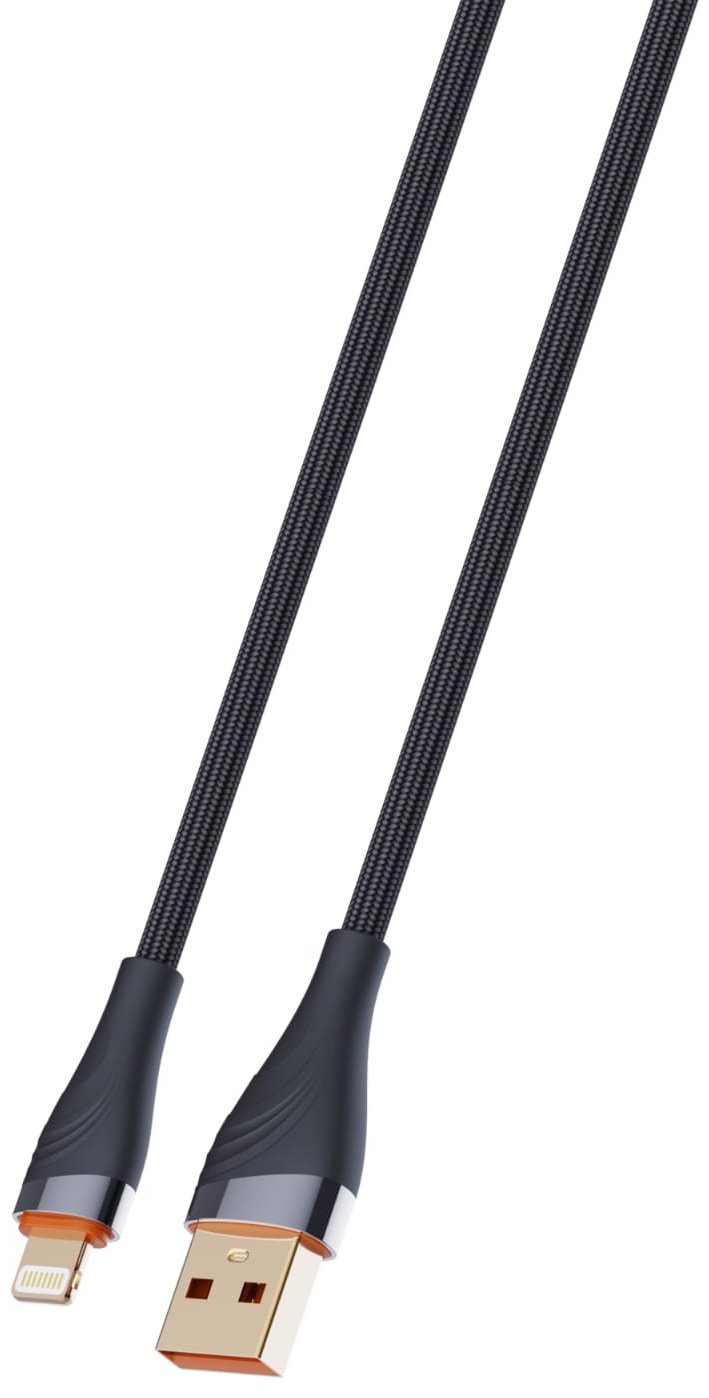 Кабель LDNIO USB Type-A (M), Lightning, , LS691 i5 черный купить,2070