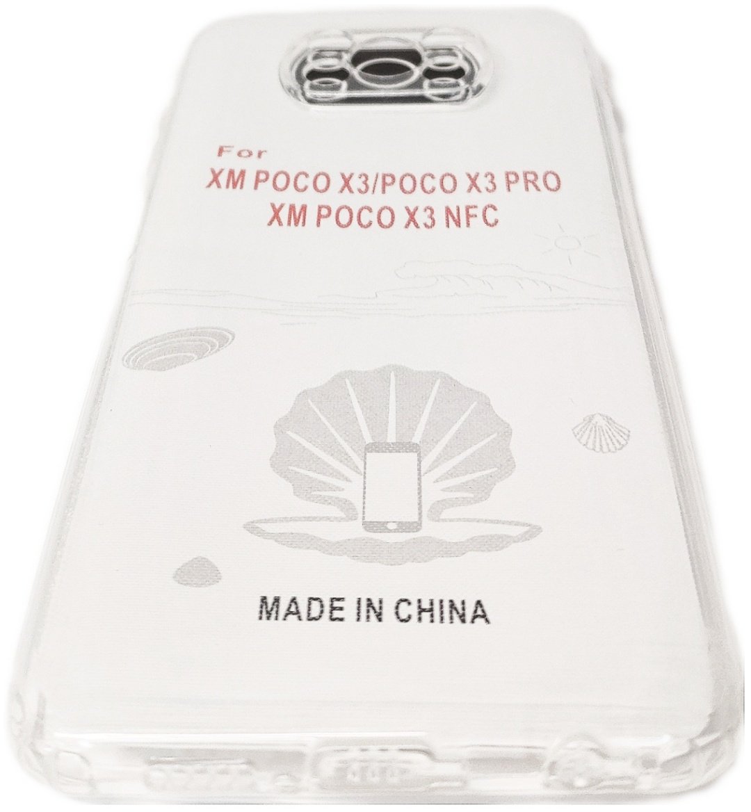 Чехол Saiboro для POCO X3 Pro прозрачный купить,1170